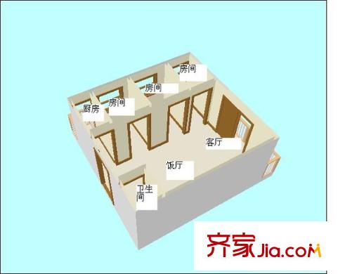 御祥豪庭 3室 戶型圖
