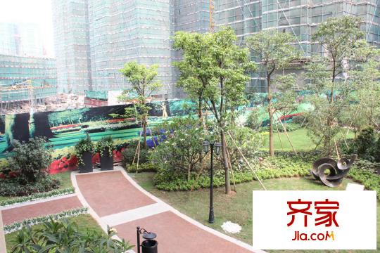 龍光?君悅龍庭園林實(shí)景