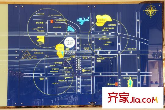 名匯?浩湖灣區(qū)位圖