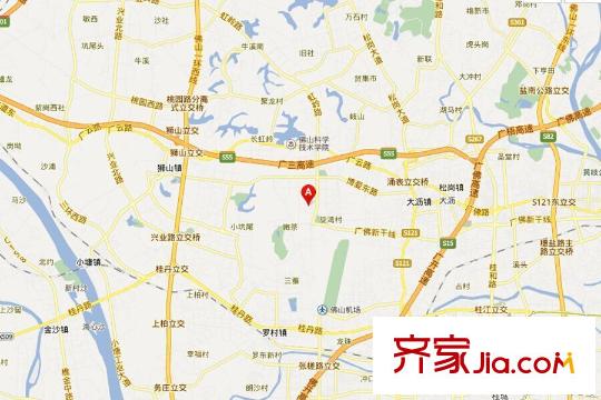 名匯?浩湖灣交通圖