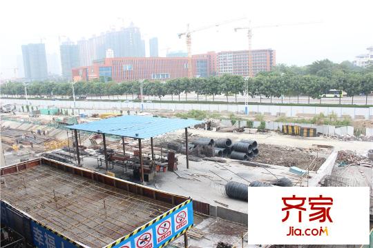 順德華僑城?天鵝湖二期洋房工程進(jìn)度（2015-11-10）