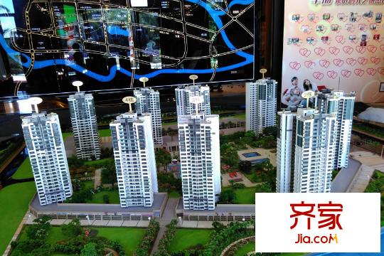 雅居樂新城灣畔沙盤圖（2015-06-29）