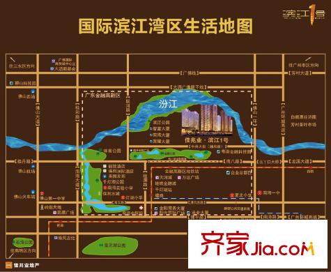 濱江1號(hào)小區(qū)區(qū)位圖