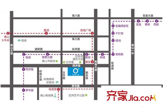 兆陽?O立方區(qū)位圖