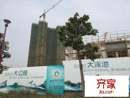 歐浦指日美景工程進(jìn)度