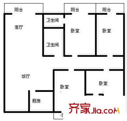 疊翠軒 4室 戶型圖