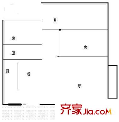 宏順樓 3室 戶型圖