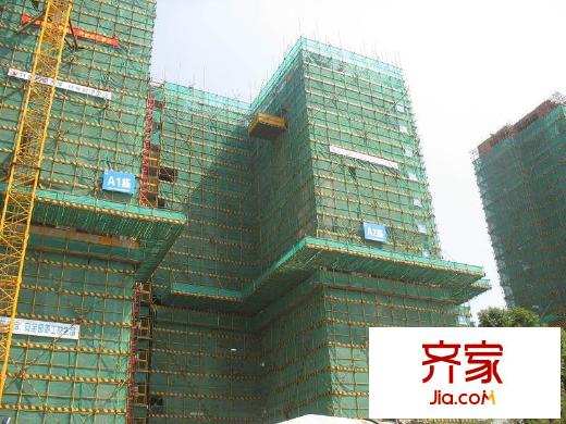 金宇錦園實景圖一期工程進度圖（2010.9.16） 