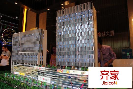三星金融大廈沙盤(pán)實(shí)景（2014.10.1）
