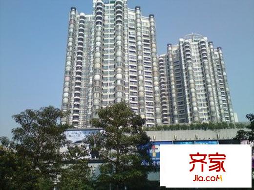鴻業(yè)現(xiàn)代城外景圖 