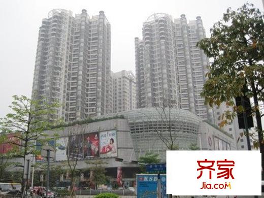 鴻業(yè)現(xiàn)代城外景圖 
