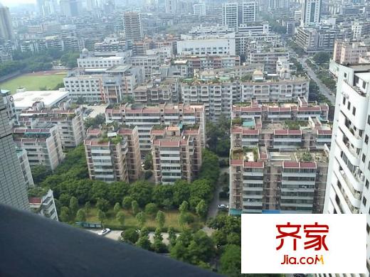 鴻業(yè)現(xiàn)代城外景圖 