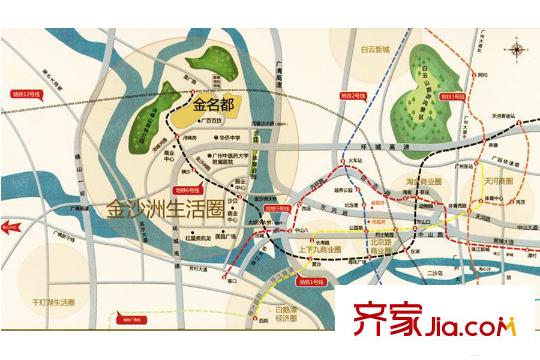 金名都交通圖