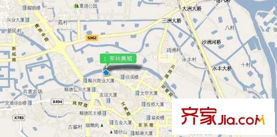 東林美域交通圖