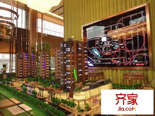 萬薈時代沙盤實景（2014.5.8）