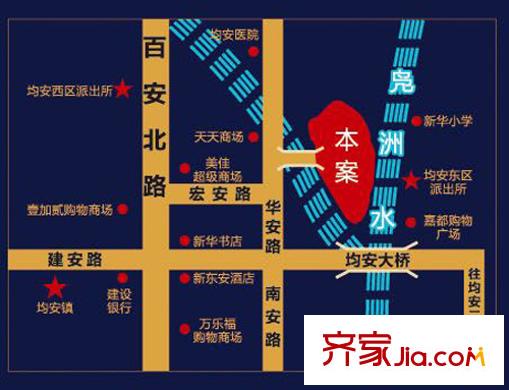 均城上島水岸交通圖2