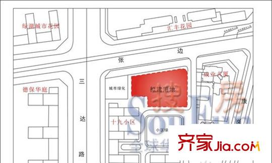 嘉德大廈交通圖