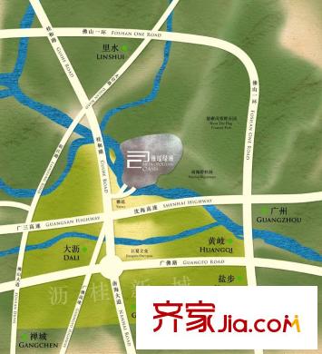 雅瑤綠洲交通圖