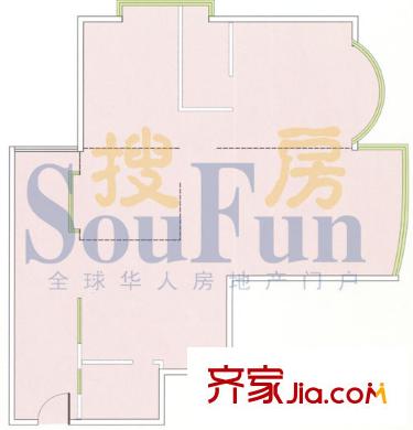 世紀(jì)名軒戶型圖08標(biāo)準(zhǔn)層平面圖 