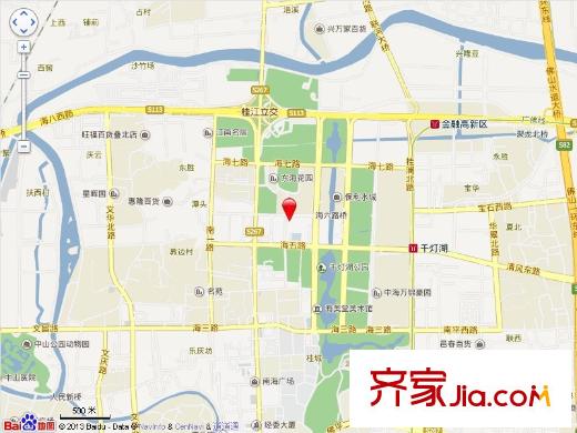 海六路小區(qū)交通圖佛山  