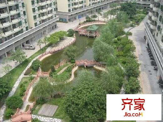 盈翠園外景圖 