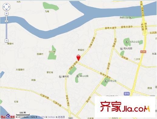 百昌大廈交通圖 