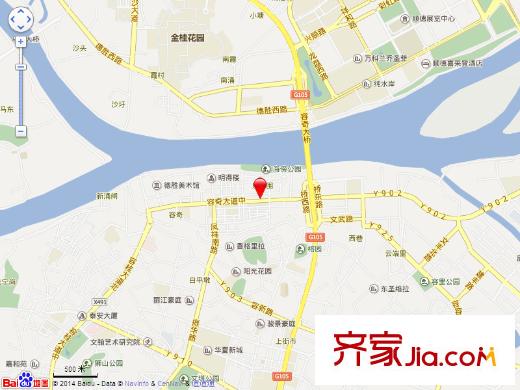 豐盛豪庭地理位置圖