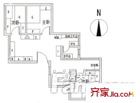 慧聰公寓戶型圖200808010406_101529 3室2廳1衛(wèi)1廚