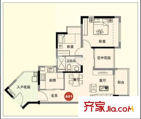 藍(lán)色海岸嘉譽(yù)藍(lán)灣戶型圖
