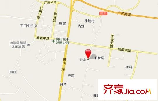 海逸卡拉公寓交通圖