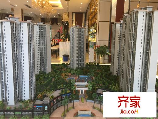 柏悅?cè)A府沙盤模型