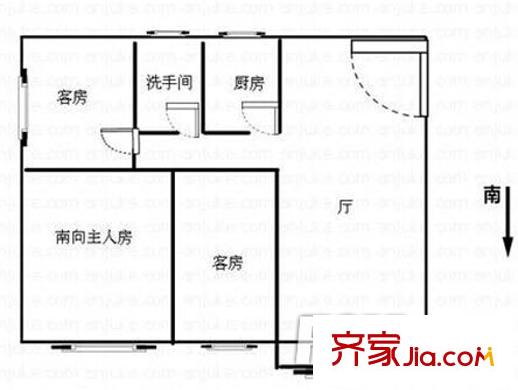 佛山 新宇樓 戶型圖