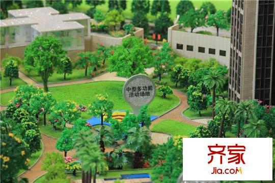 時(shí)代水岸沙盤圖園景（2015-10-10）