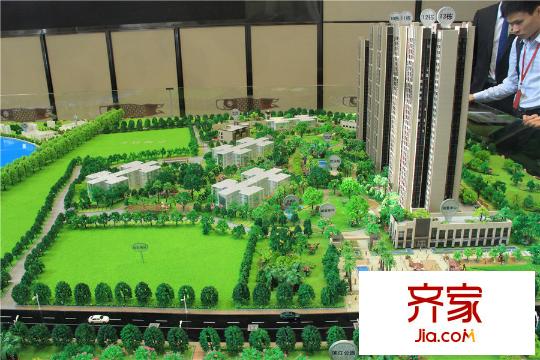 時(shí)代水岸項(xiàng)目沙盤圖（2015-10-10）