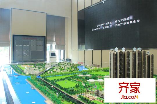 時(shí)代水岸項(xiàng)目沙盤圖（2015-10-10）