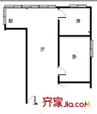 南海桂花園 3室 戶型圖