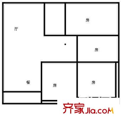 萬(wàn)科蘭喬圣菲 4室 戶(hù)型圖