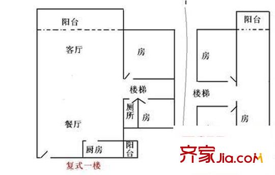 瑞麗花園 5室 戶型圖