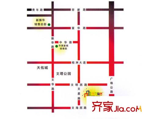活力盈居交通圖