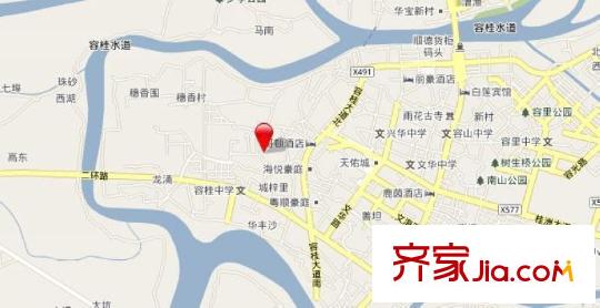 新境界花園交通圖