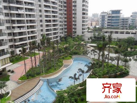 時(shí)代名軒外景圖 