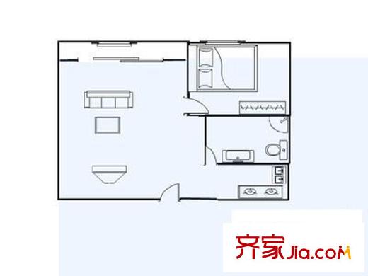 金菊平方米戶型圖金菊村 2室 戶型圖 2室2廳2衛(wèi)1廚