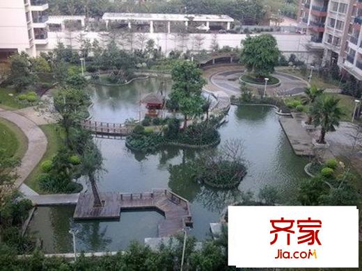 時(shí)代名軒外景圖 