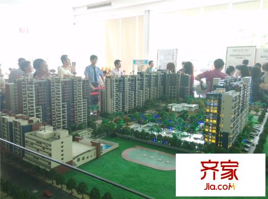 西山上筑項目沙盤圖