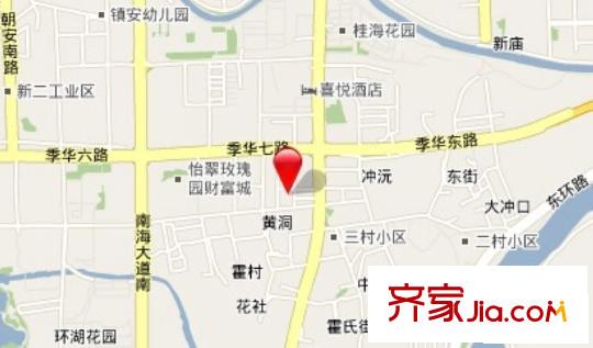 怡翠世嘉花園交通圖