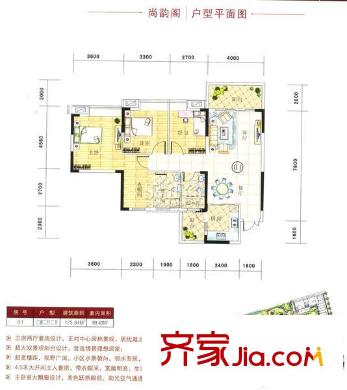 康怡麗苑尚韻閣01戶型