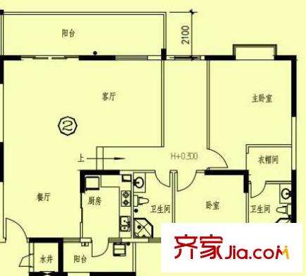 星暉園戶型圖12號樓藍灣苑復式首層02單元 