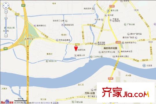 瑞平方米花園交通圖