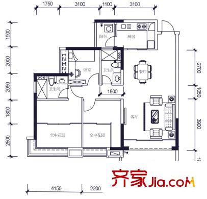 怡翠世嘉花園2座―05戶型