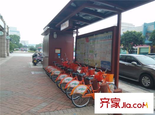 中恒海暉城項目自行車租賃點